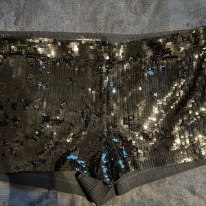 Sequin shorts